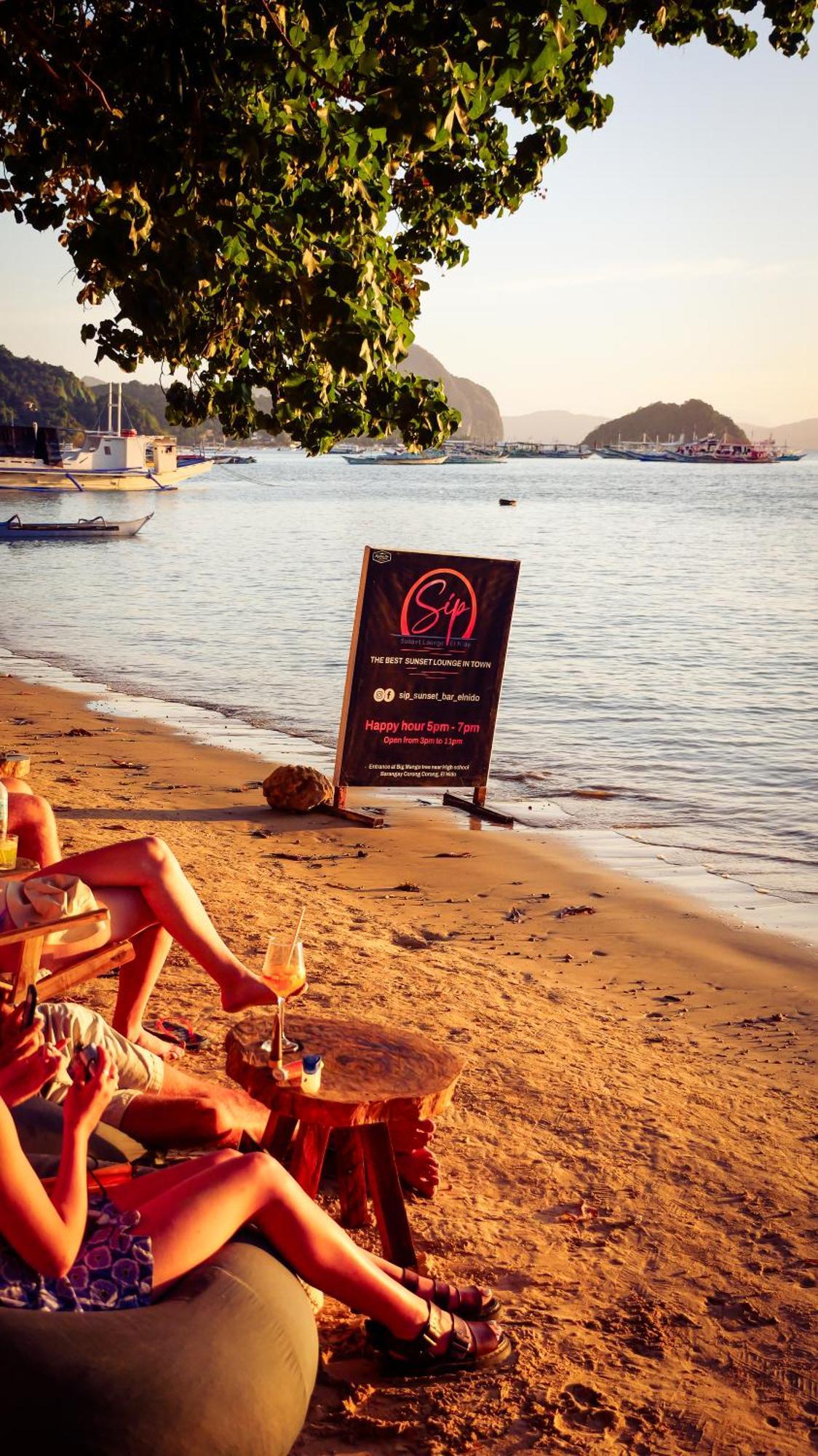 Sip Sunset Hostel And Lounge El Nido Εξωτερικό φωτογραφία