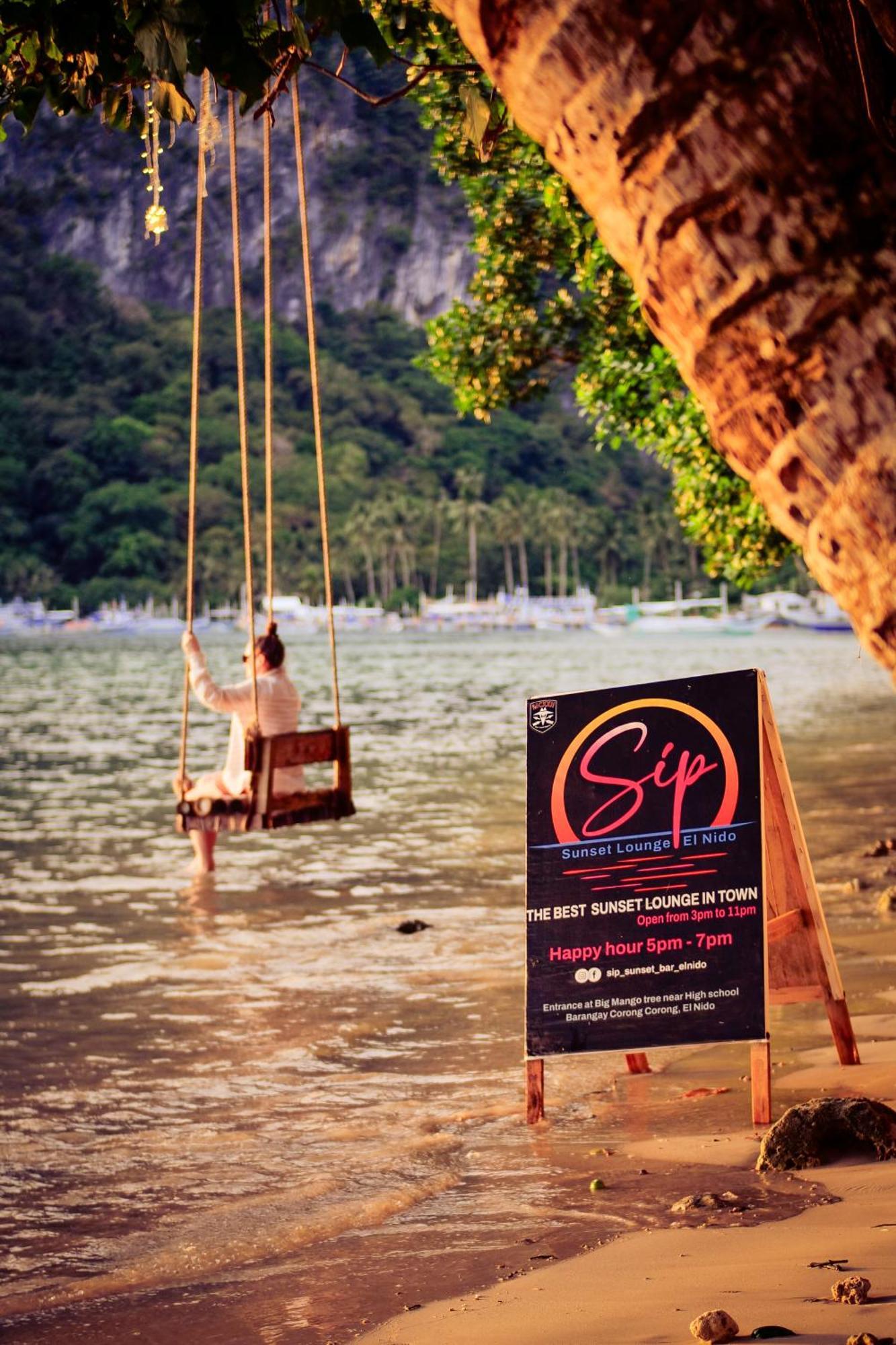 Sip Sunset Hostel And Lounge El Nido Εξωτερικό φωτογραφία